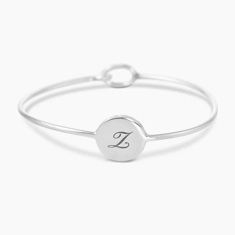 PLATE BANGLE - SILVER