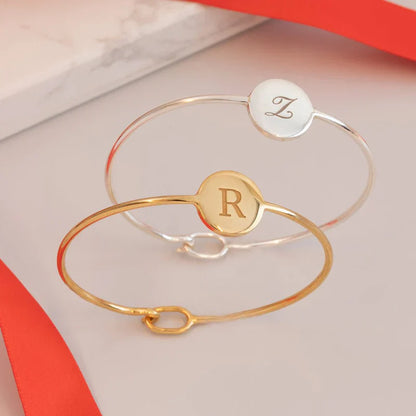 PLATE BANGLE - SILVER