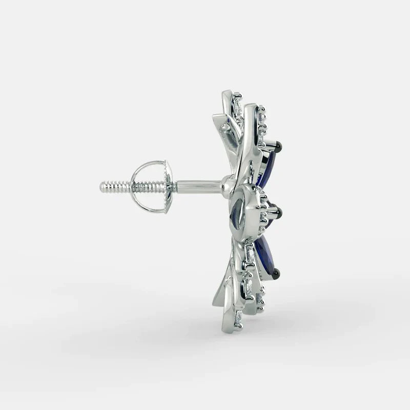 Tribal Earrings - 925 Silver