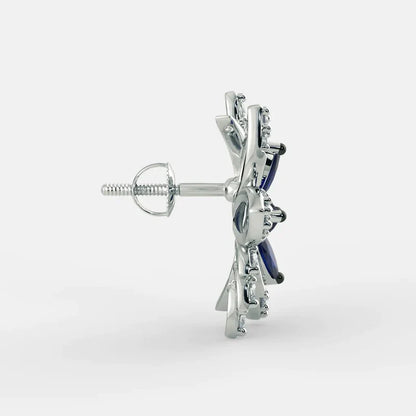 Tribal Earrings - 925 Silver